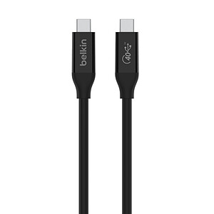 Belkin Cable USB4 USB C vers USB C Black 80 cm