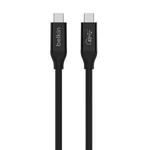 Belkin Cable USB4 USB C vers USB C Black 80 cm
