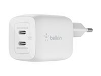 Belkin WCH011vfWH Ordinateur portable, Smartphone, Tablette White Secteur Charge rapide Intérieure