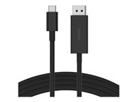 Belkin CONNECT - cable d'adaptateur video - 24 pin USB-C pour DisplayPort - 2 m