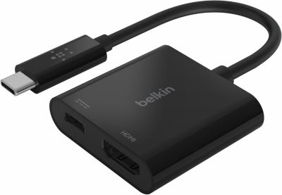 Hub BELKIN 4 en 1 USB-C Black
