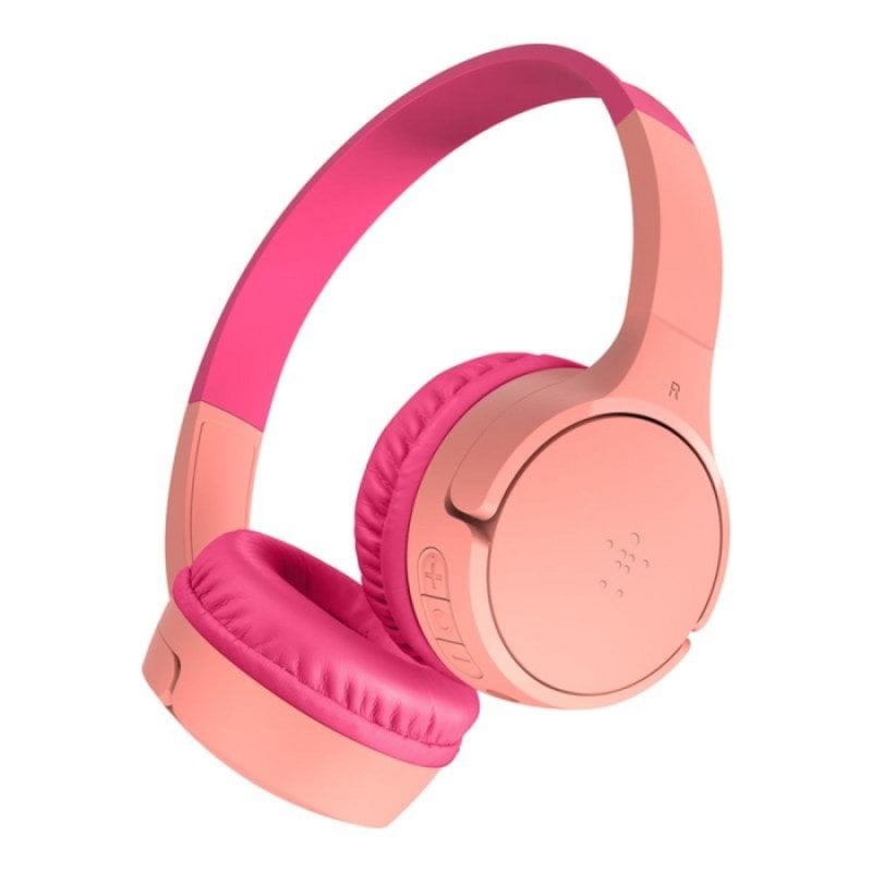 Belkin Casque Bluetooth sans fil Belkin avec microphone et contrôle du volume pour enfants