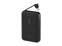 Belkin BOOST CHARGE banque d'alimentation - avec cable integre - 24 pin USB-C - 20 Watt