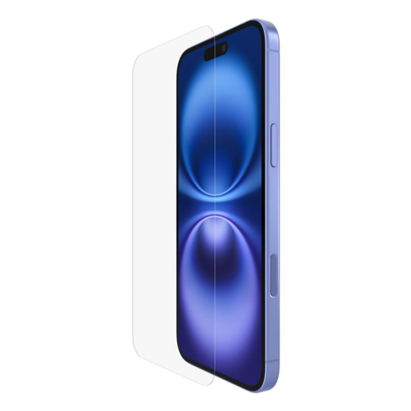 Belkin Protector de écran Belkin ScreenForce pour iPhone 16 Plus, antibactérien et résistant