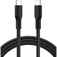 à gaine tressée USB-C vers USB-C 240W, longueur 2m, Black