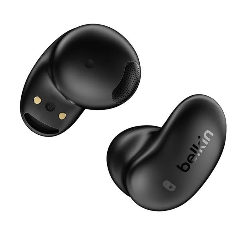 Belkin Auriculaires Belkin SoundForm Anywhere sans fil et filaire Bluetooth IPX4 avec réduction de bruit noirs
