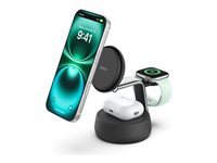 Belkin Belkin UltraCharge Pro support de chargement sans fil - 3-en-1, Qi2 - adaptateur secteur - 25 Watt