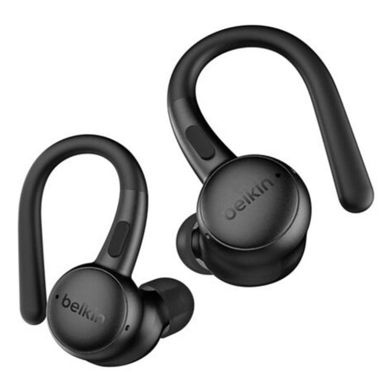Belkin Écouteurs Belkin SoundForm ActiveFit sans fil Bluetooth avec Réduction de Bruit, Micro et IP54, Black