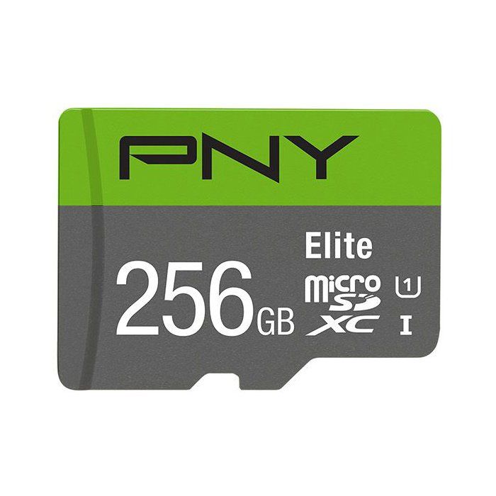 PNY Elite - Carte memoire microSDXC - 256 Go - UHS-I U1 Classe 10 - 100 Mo s