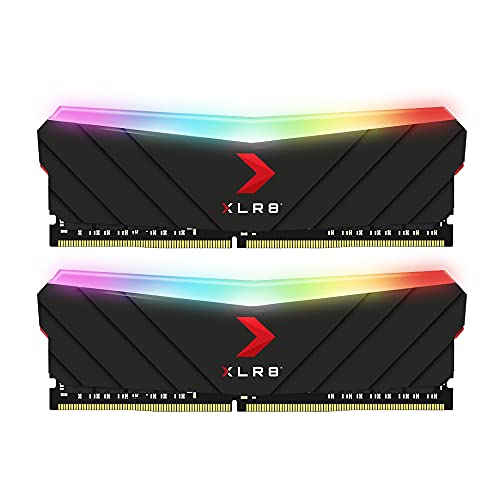 Memoire RAM PNY XLR8 Gaming EPIC X RGB DIMM DDR4 3200 MHz 2X8GB MD16GK2D4320016XRGB
