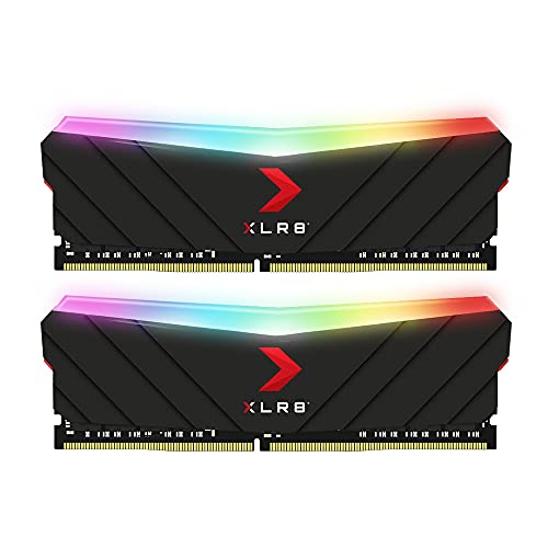 Memoire RAM PNY XLR8 Gaming EPIC X RGB DIMM DDR4 3200 MHz 2X8GB MD16GK2D4320016XRGB
