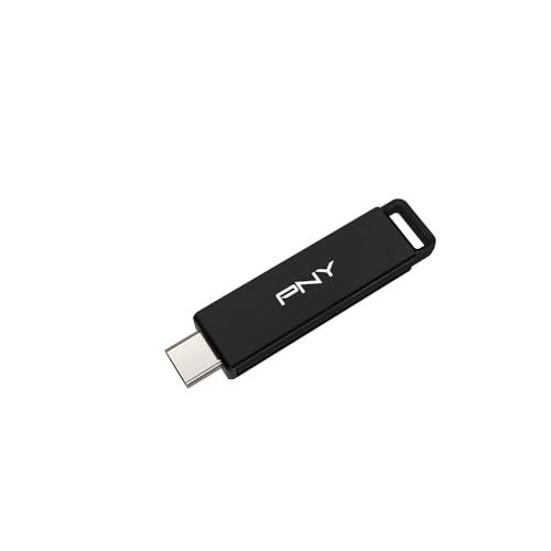 PNY Clé USB Elite-X Type-C 64 Go USB 3.2 Gen 1, Vitesse de Lecture jusqu'à 200 Mo s
