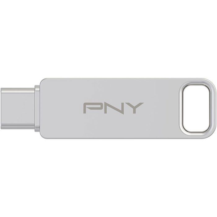 Cle USB 3.2 - PNY - DUO LINK - Type-C Type-A - 256 Go - Jusqua 200 Mo s