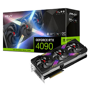 PNY GeForce RTX 4090 24GB XLR8 Gaming VERTO EPIC X OC
