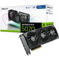 Pny Carte Graphique PNY GeForce RTX 5070 Overclocked Triple Fan 12GB GDDR7 Reflex 2 RTX AI DLSS4