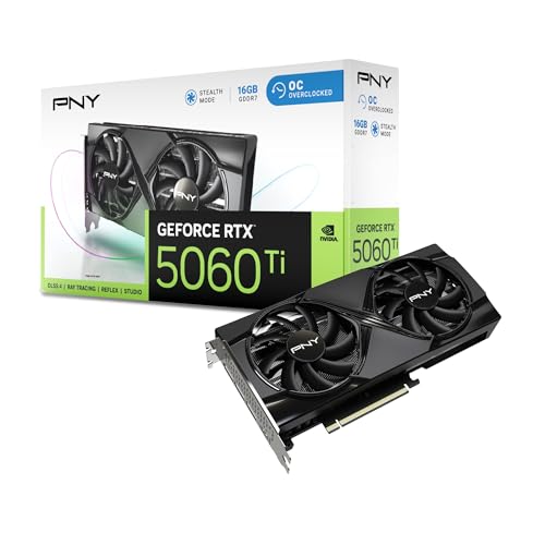 Nvidia GeForce RTX 5060 Ti 16Go Overclocked Dual Fan DLSS 4
