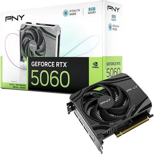 PNY - - NVIDIA - GeForce RTX 5060 - Single Fan - 8 Go