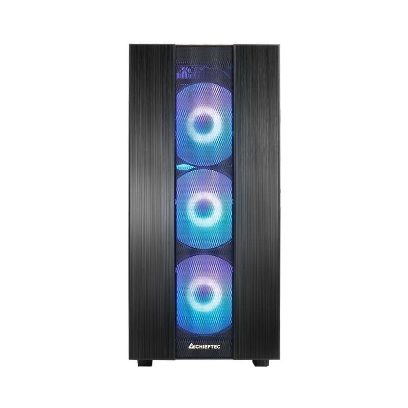 Chieftec Boîtier PC Chieftec Hunter 2 Midi ATX Black Verre Trempé RGB