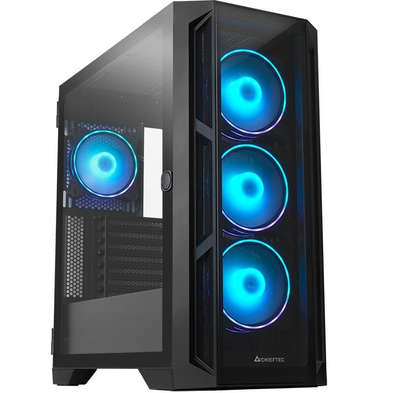 Chieftec Boîtier PC Chieftec APEX GA-01B-TG-OP ATX Midi Tower Black