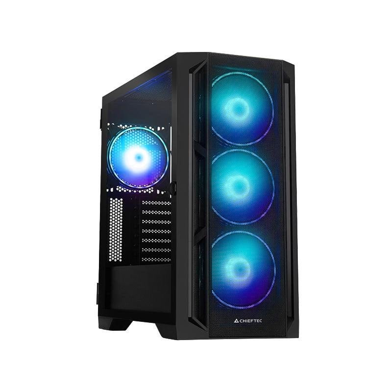 Chieftec Boîtier PC Chieftec APEX LUMO Midi Tower Black E-ATX RGB