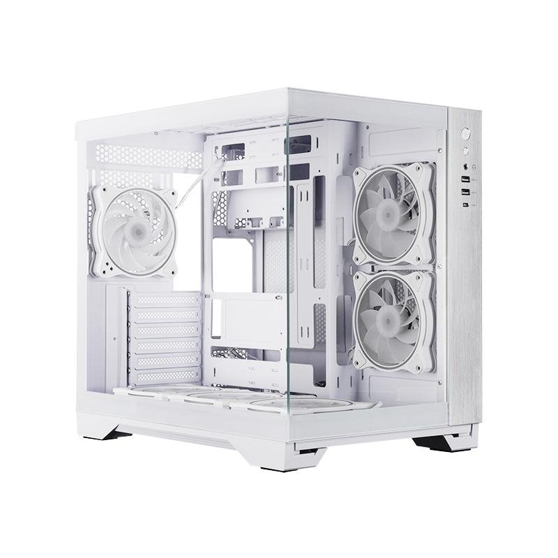 Chieftec Carcasse PC Chieftec GM-30W-TG-OP Cubo ATX Micro ATX Mini-ITX White Multi