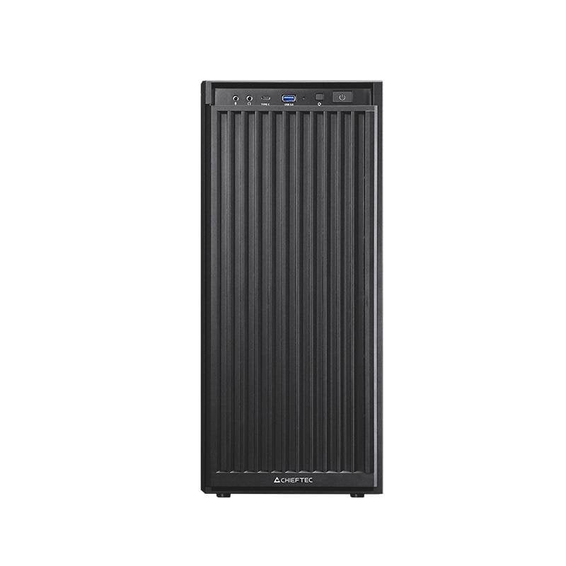 Chieftec Tour ATX Chieftec BW-01B-OP USB-C Contrôle Ventilateurs Black