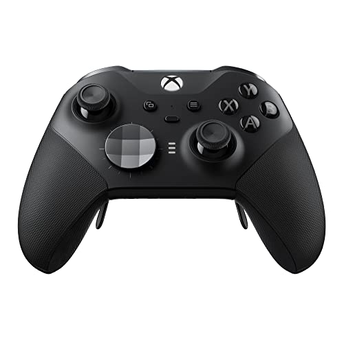 Microsoft Xbox Elite Wireless Controller Series 2 (Renewed) - Contrôleur de jeu Xbox One, Series X|S - Noir - Ergonomique, Multi-usage - Alimenté par batterie