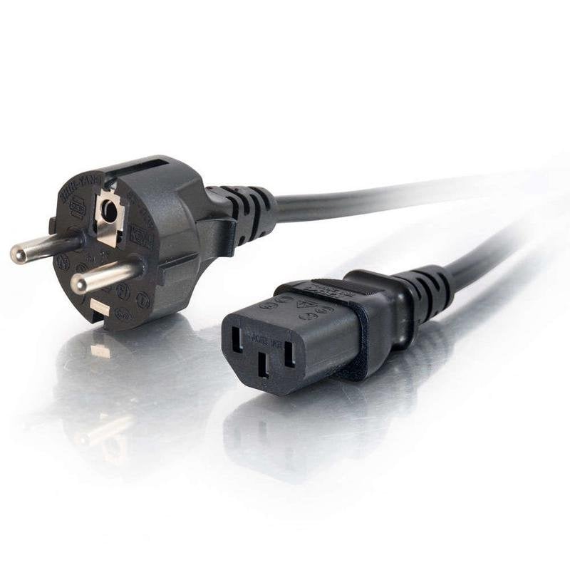 c2g Câble d'alimentation C2G 2 m CEE7 7 à C13 16 AWG