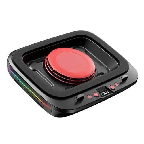 VIVIWI Support de refroidissement pour ordinateur portable FL08 - Ventilateur puissant - Flux d'air puissant - Base de refroidissement - Large compatibilité