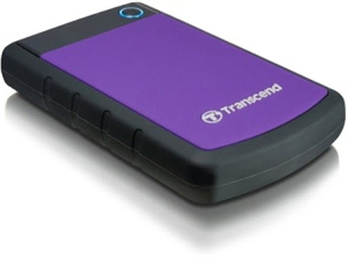 Transcend Transcend StoreJet TS1TSJ25H3P disque dur externe 1 To Black, Purple