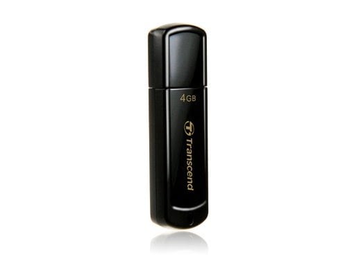 Transcend JetFlash 350 4 Go USB 2.0 Black
