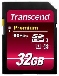 Transcend Carte microSD 32Go UHS 1 300x avec adapt