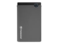 Transcend Caja PC Transcend TS0GSJ25CK3 2.5 Rubber Grey USB Micro-USB Type-A