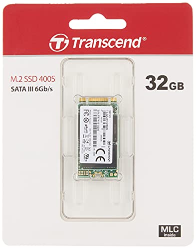 Transcend TS32GMTS400S disque SSD M.2 32 Go Série ATA III MLC
