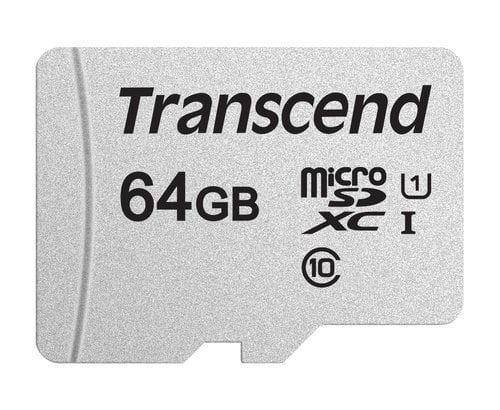 Transcend 64GB UHS I U1 microSD w o Adapter
