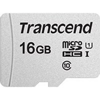 Transcend Transcend 300S - carte memoire flash - 16 Go - microSDHC UHS-I