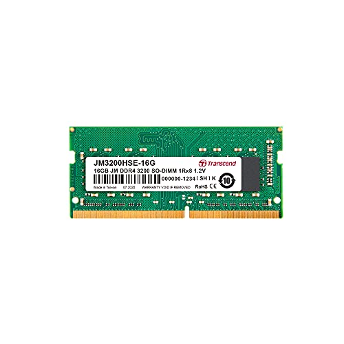 Transcend Transcend JetRam JM3200HSE-16G module de mémoire 16 Go 1 x 16 Go DDR4 3200 MHz