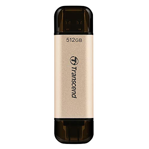 Transcend JetFlash 930C Clé USB 512GB USB 3.2 Gen 1, rose doré - TS512GJF930C
