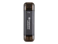 Transcend Transcend ESD310C - SSD - 256 Go - USB 3.2 Gen 2x1