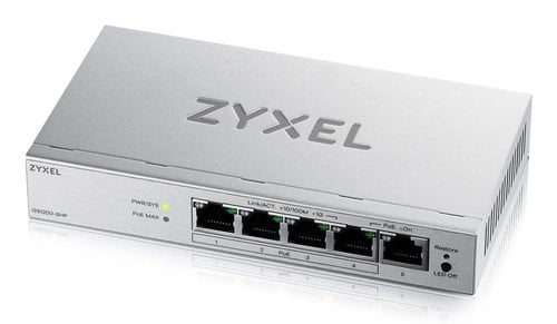 Zyxel ZYXEL GS1200-5HP V3 5 PORT GIGA