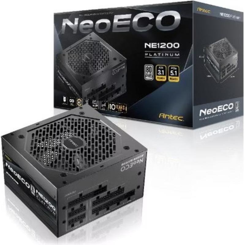 Antec Fuente de Alimentación Antec NeoECO X8000A589EU 1200W Certificación Platinum modular