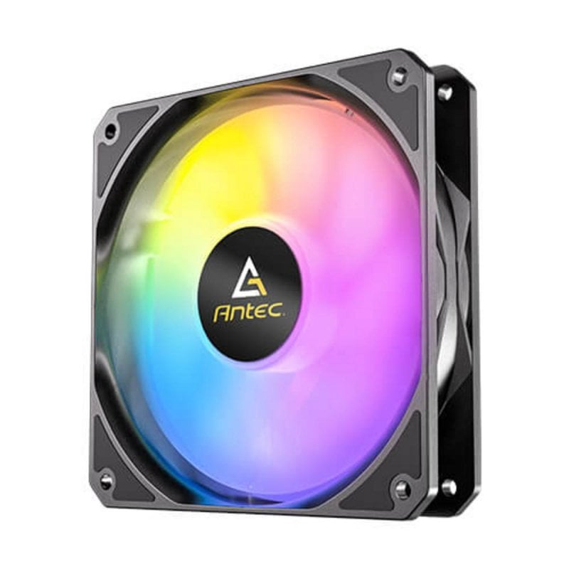 Antec Ventilateur ANTEC P12 RGB Lot de 3 - 12 cm, Black, Personnalisable RGB, Vitesse Ajustable