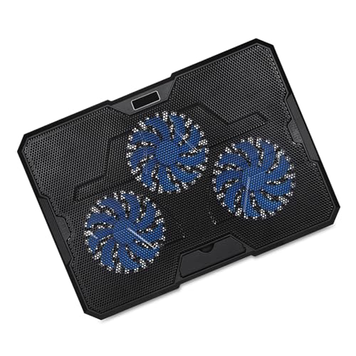 Kaeltsyn De radiateurs pour Tapis de Refroidissement pour Ordinateur Portable avec 3 hauteurs réglables pour Garder Votre Ordinateur Portable Frais et des Stables Laptop Cooling Pad