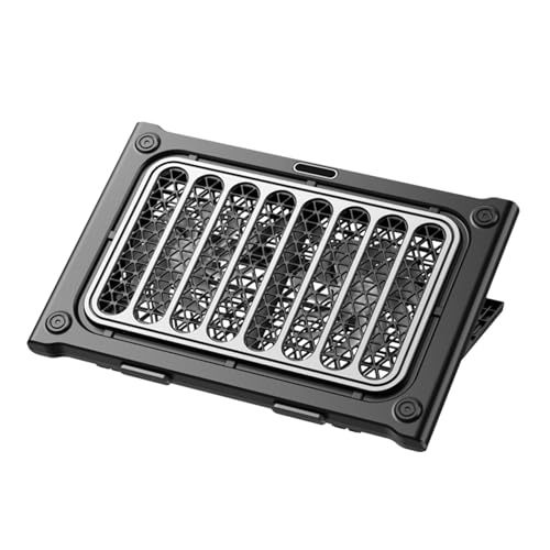 ZYOUQI Support de refroidissement pliable et pratique pour ordinateur portable de 13 à 17 pouces, hauteur réglable pour ordinateurs portables de 13 à 17 pouces