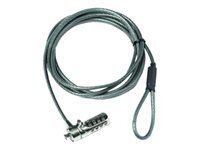 Dicota Câble antivol Dicota D30885 2 m combinaison acier TPR Black