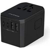 Adaptateur Recycle de voyage monde 70W et 2 ports USB-A 2 USB-C