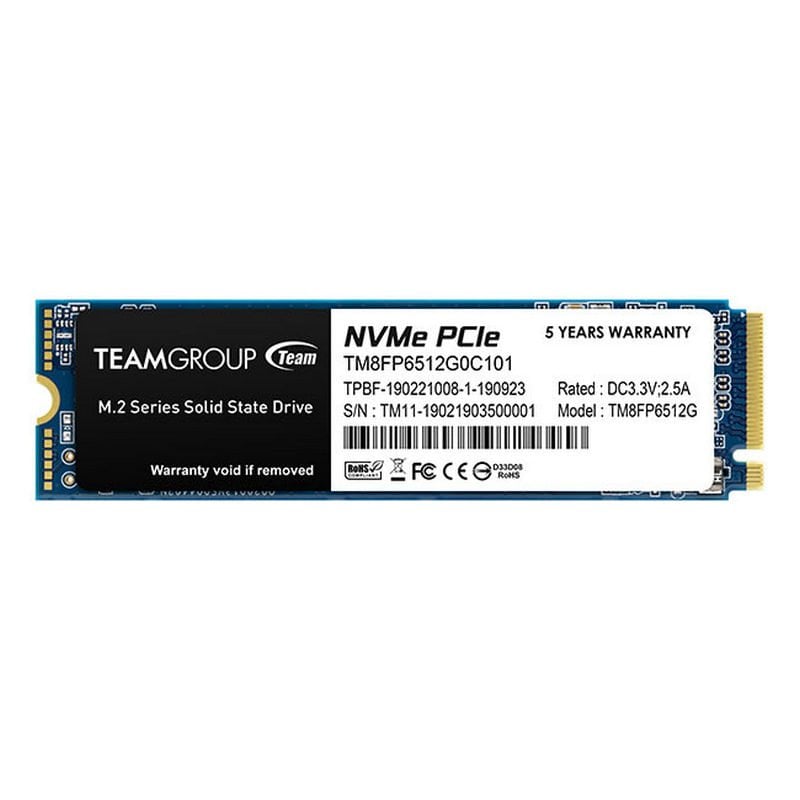 team-group Groupe d'équipe MP33 SSD 512 Go M.2 NVMe PCIe 3.0 x4