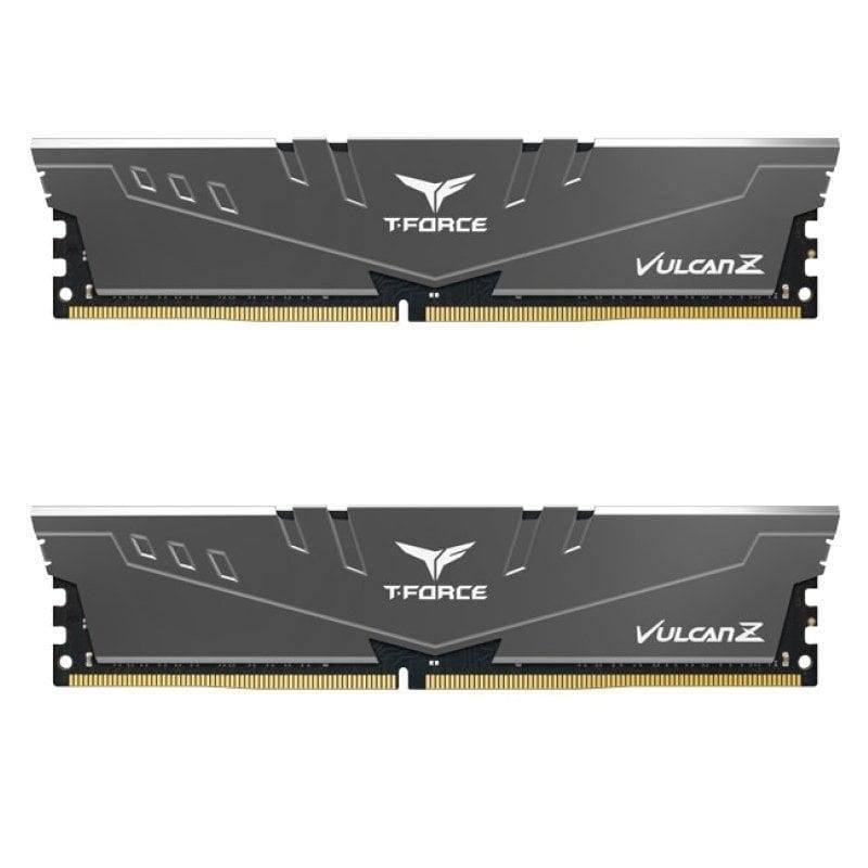 team-group Mémoire RAM Team Group T-Force Vulcan Z 16Go 2x8Go DDR4 3200MHz CL16 Grey Intel XMP