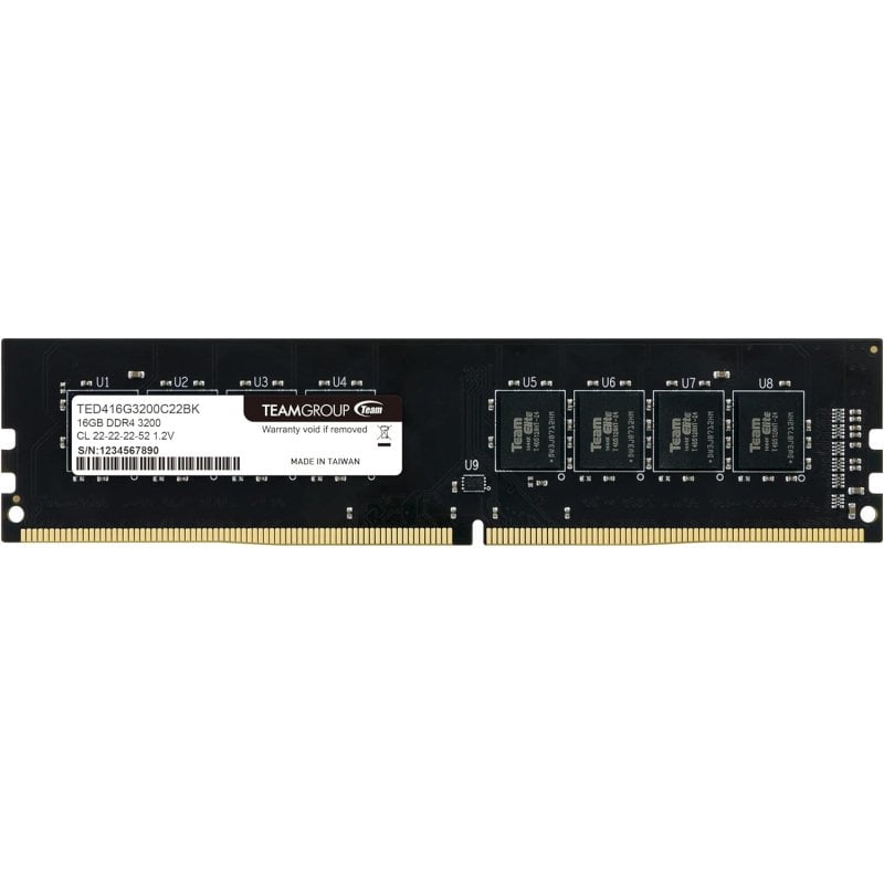 team-group Mémoire DDR4 3200 MHz 16 Go CL22 Team Group Elite