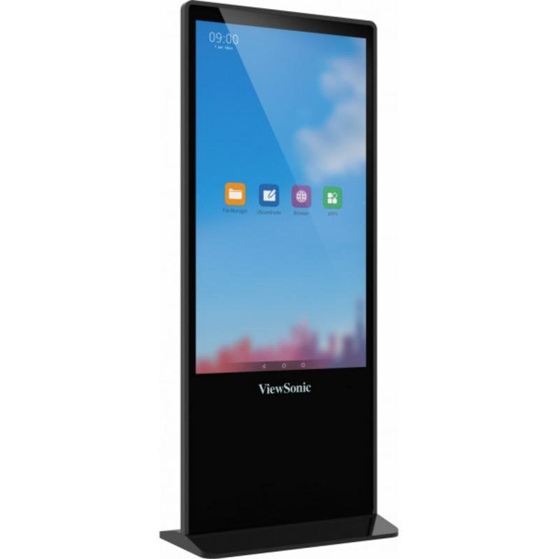 Viewsonic Écran PC Viewsonic EP5542T 55 UltraHD 4K LED Tactile Totem Android Haut-parleurs